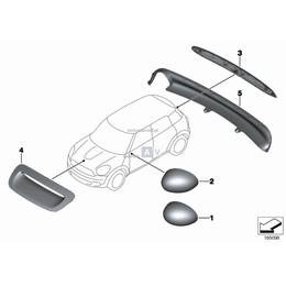 Oryginał BMW - 51160415375