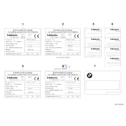 Tabliczka inf. "Wskaz. dot. tankowania" - 64120152666