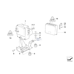 Sterownik ABS - 34521162504