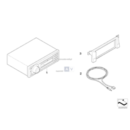 Kabel adapt. BMW, złącze MFL - 65902156731