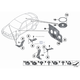 Oryginał BMW - 41127137686