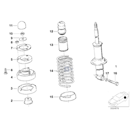 Oryginał BMW - 33531132245