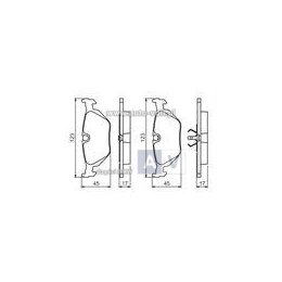 KLOCKI HAM. BMW T. E36 90-00