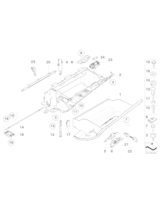 Osłona kabla przełącznika pod. powietrz. - 51163415143