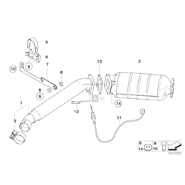 Oryginał BMW - 18303415078