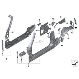 Oryginał BMW - 41007431314