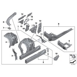 Oryginał BMW - 41007412953