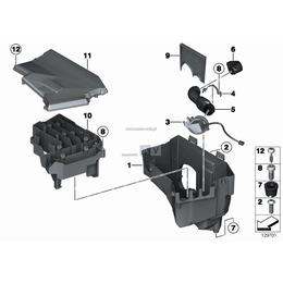 Oryginał BMW - 12901714090