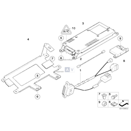 Oryginał BMW - 61126907883