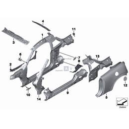 Oryginał BMW - 41002759096