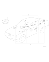 Zestaw doposażenia - autoalarm - 82119418000