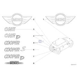 Oryginał BMW - 51147026186