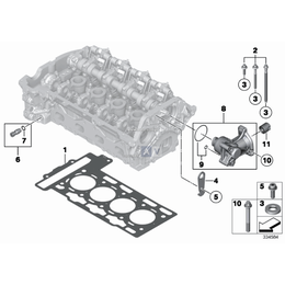 Oryginał BMW - 11127589980