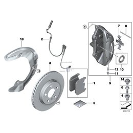 Oryginał BMW - 34116868400