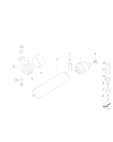Filtr paliwa z podgrzewaczem - 13327812067