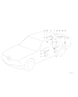 Siłownik drzwi tylnych - 51268356065