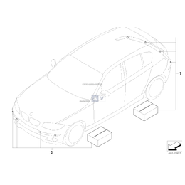Oryginał BMW - 66200433996