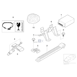 Uchwyt anteny odbiorczej RDC - 36111095366