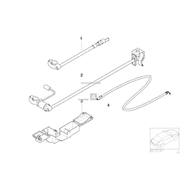 Kabel plus akumulatora - 61136903948