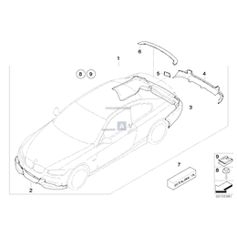 Oryginał BMW - 51190416905