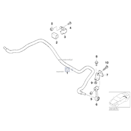 Stabilizator tylny - 33556751703