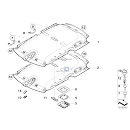 Oryginał BMW - 51447136001