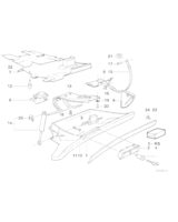 Pasuje tylko do listwy drewnianej, Zaczep zamka - 51168126300