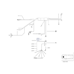 Wiązka przew.silnika-DME+EGS+ASC - 12511432320