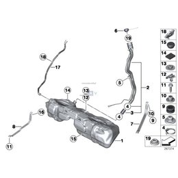 Oryginał BMW - 16117244025