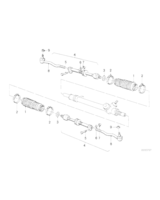 Drążek kierowniczy BMW E30 316i 318i 318is 320i 323i 324d 324td 325e 325ix 325i - 32111125186