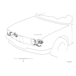 Oryginał BMW - 61601372320