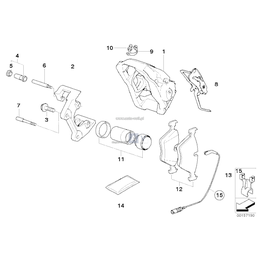 Oryginał BMW - 34116773201