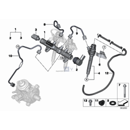 Oryginał BMW - 13538514158