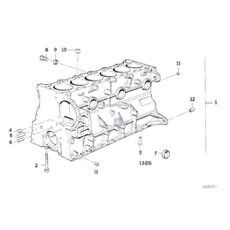 Oryginał BMW - 11119064460