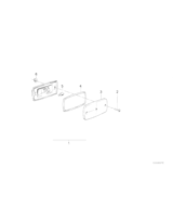 Szkło lampy przednie - 63141369166