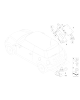 Oryginał BMW - 66203456717