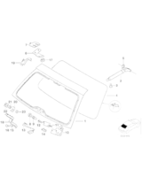 Uszczelka tylnej szyby - Oryginał BMW - 51718190689