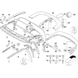 Oryginał BMW - 54318412057