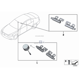 Oryginał BMW - 67117230607