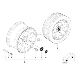 Oryginał BMW - 36110030400