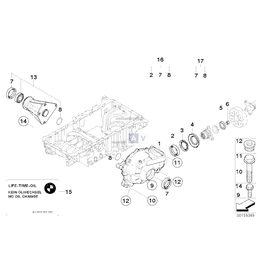 Śruba torx z podkładką - 31507600623