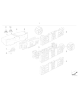 Obudowa gniazda 3-styk., biała - 61138352504