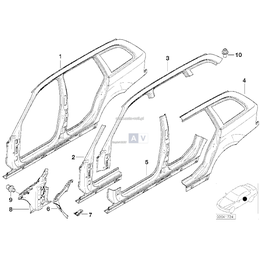 Oryginał BMW - 41218242348