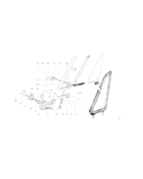 Mechanizm szyby uchylnej - 51326654361
