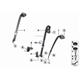 Oryginał BMW - 72117243311