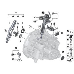 Oryginał BMW - 23007602720