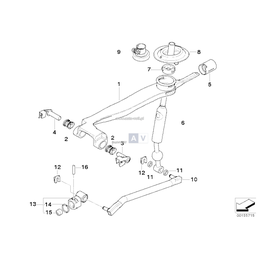 Drążek przełączający - 25117533265