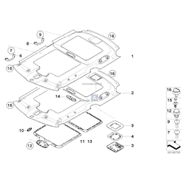 Oryginał BMW - 51167136029