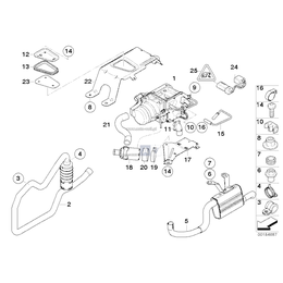 Oryginał BMW - 64129257005