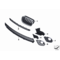 Atrapa nerka lewa chrom / czarna BMW E70 E71 E70N E72 X5 X6 30dX 40dX 35dX 35iX 50iX M - 51137157687
